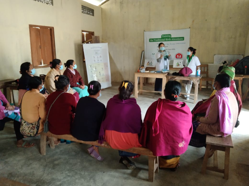 Support the Meghalaya TBAs Training Program