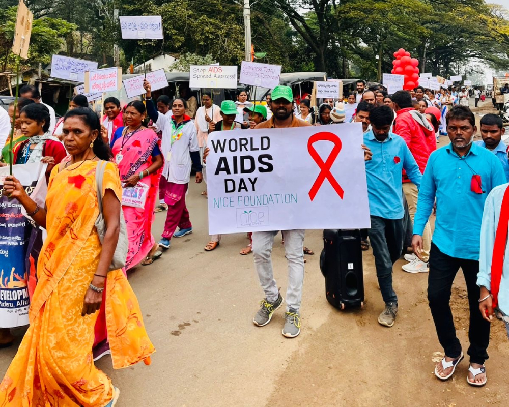 World AIDS Day Awareness Rally Paderu