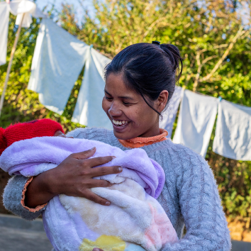Mobile clinic work in remote area